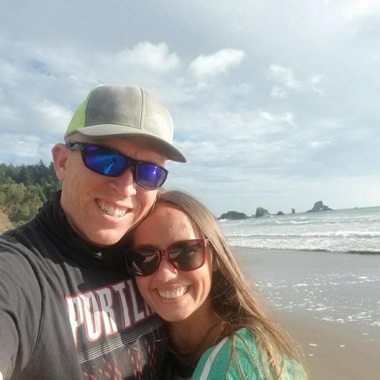 Beachin' it up.