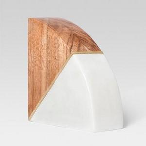 Marble and Wood Bookend - Project 62™