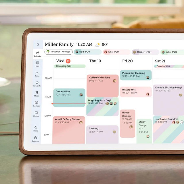 Skylight Calendar | The Digital Calendar for Busy Families