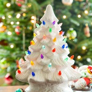 Ceramic Christmas Tree- Green, not white