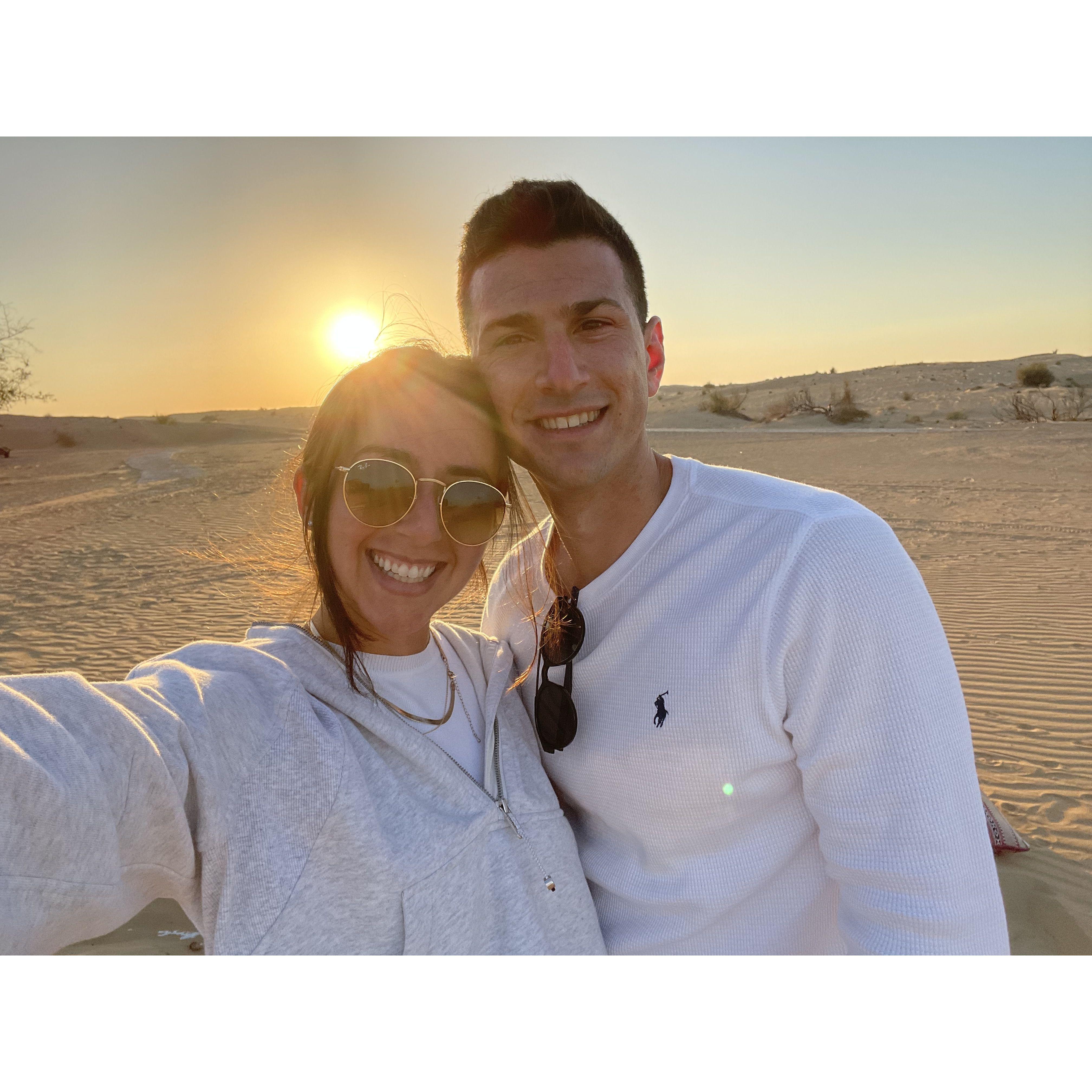 Cassidy & Jonathan in Dubai- January 2022