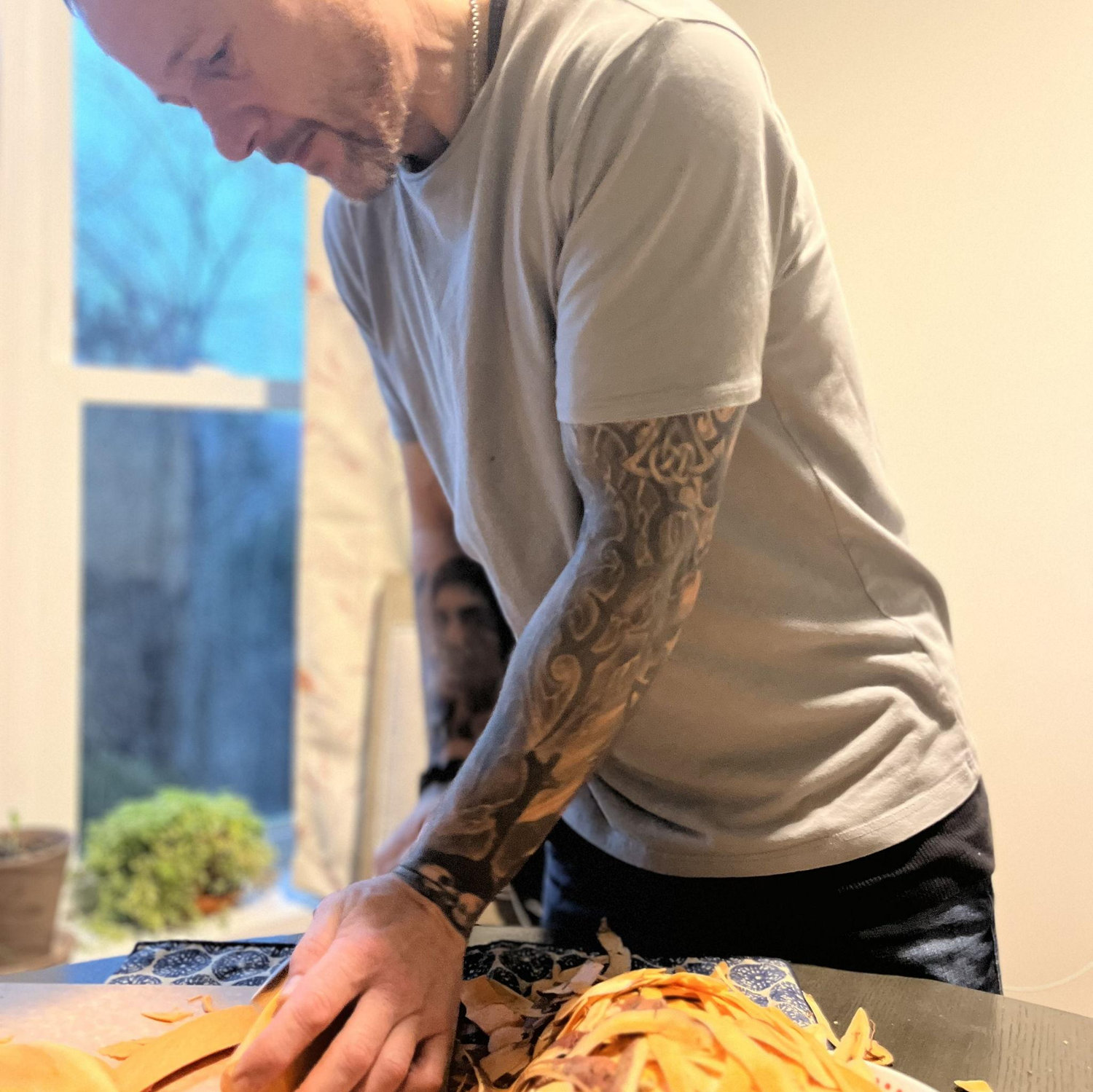 Preparing Thanksgiving