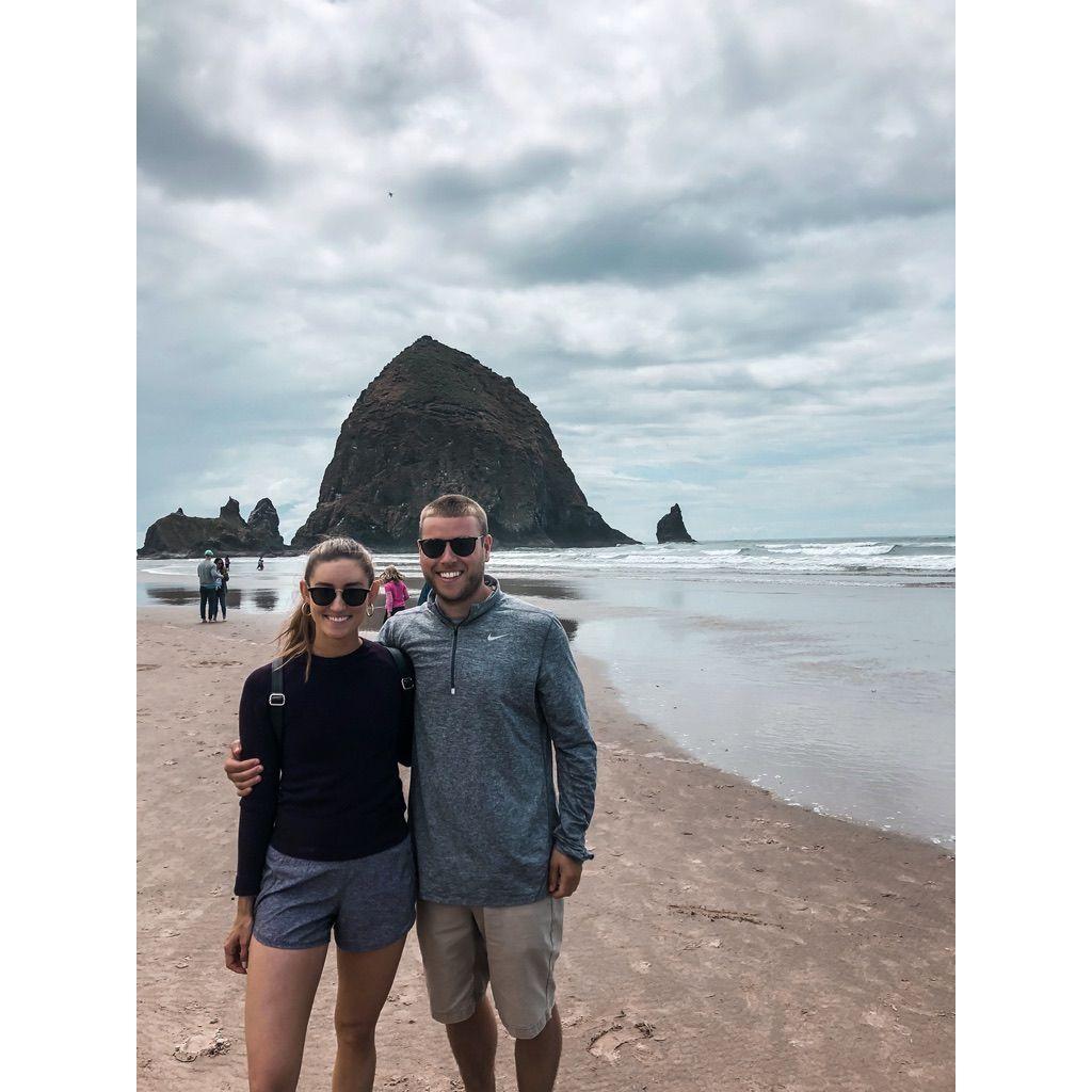 Ana's first time with Nick at Canon Beach