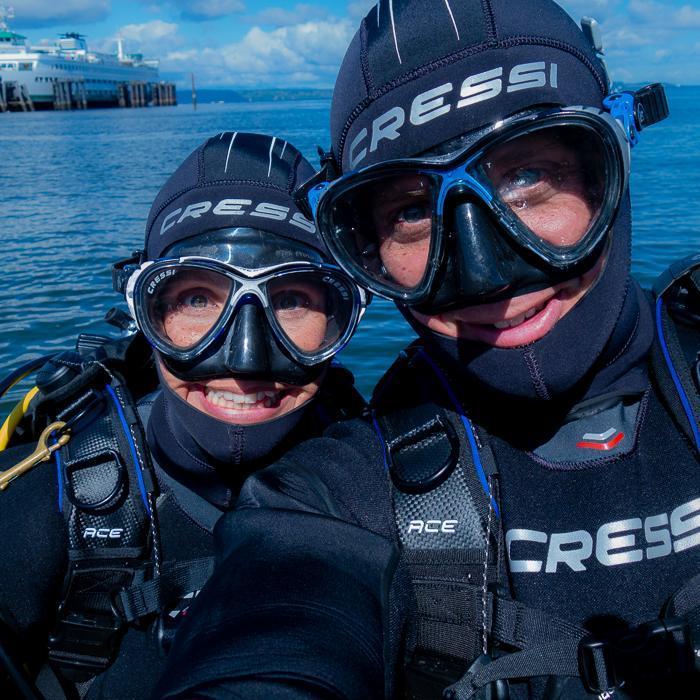 In 2017, we road-tripped from Key West, Florida to Seward, Alaska. We camped most of the way and found every place we could to scuba dive. This was our last dive in Seattle before heading into Canada.