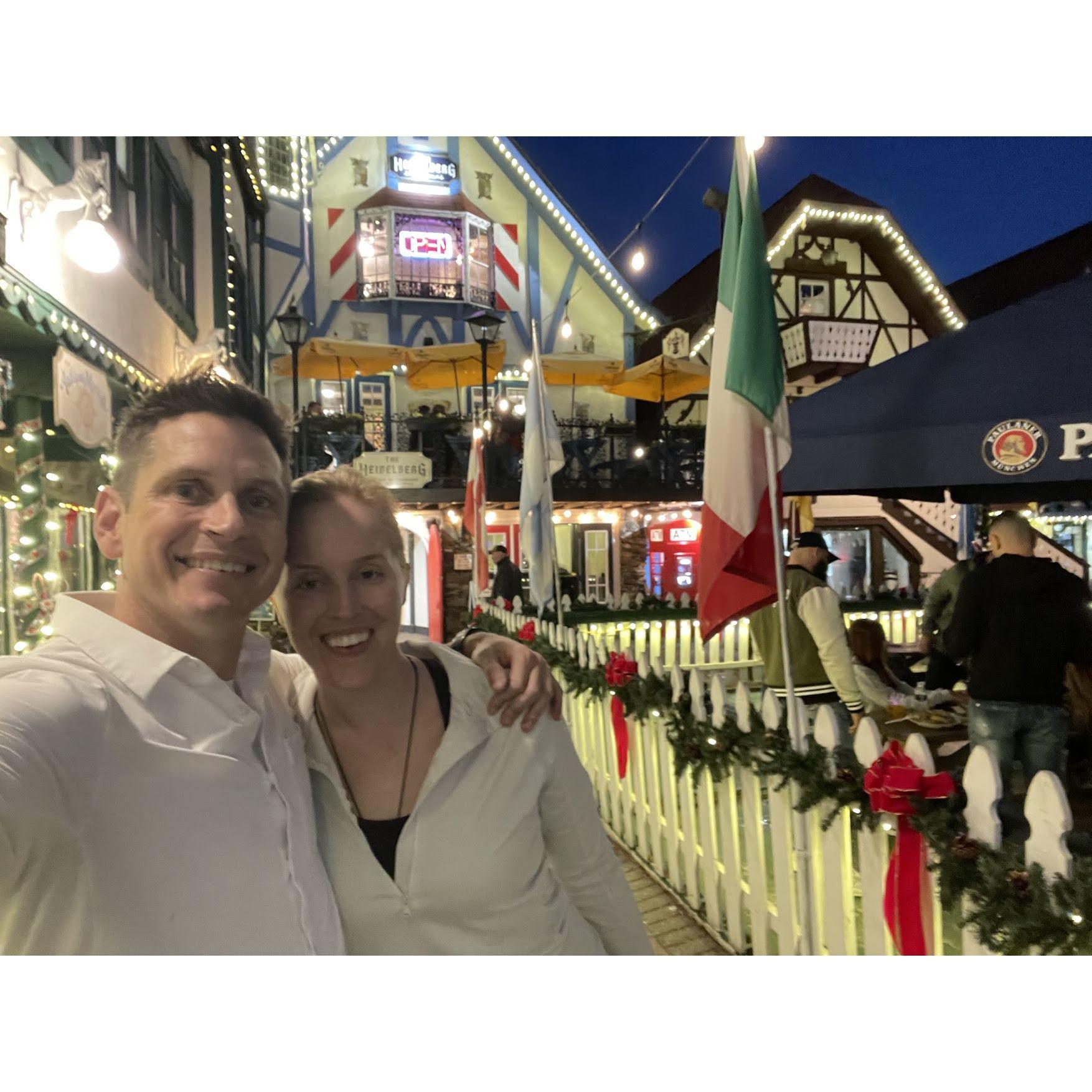 Our first date - Helen, GA