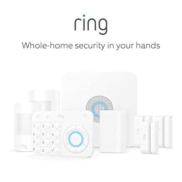 Ring® 8-Piece Alarm Home Security Kit in White