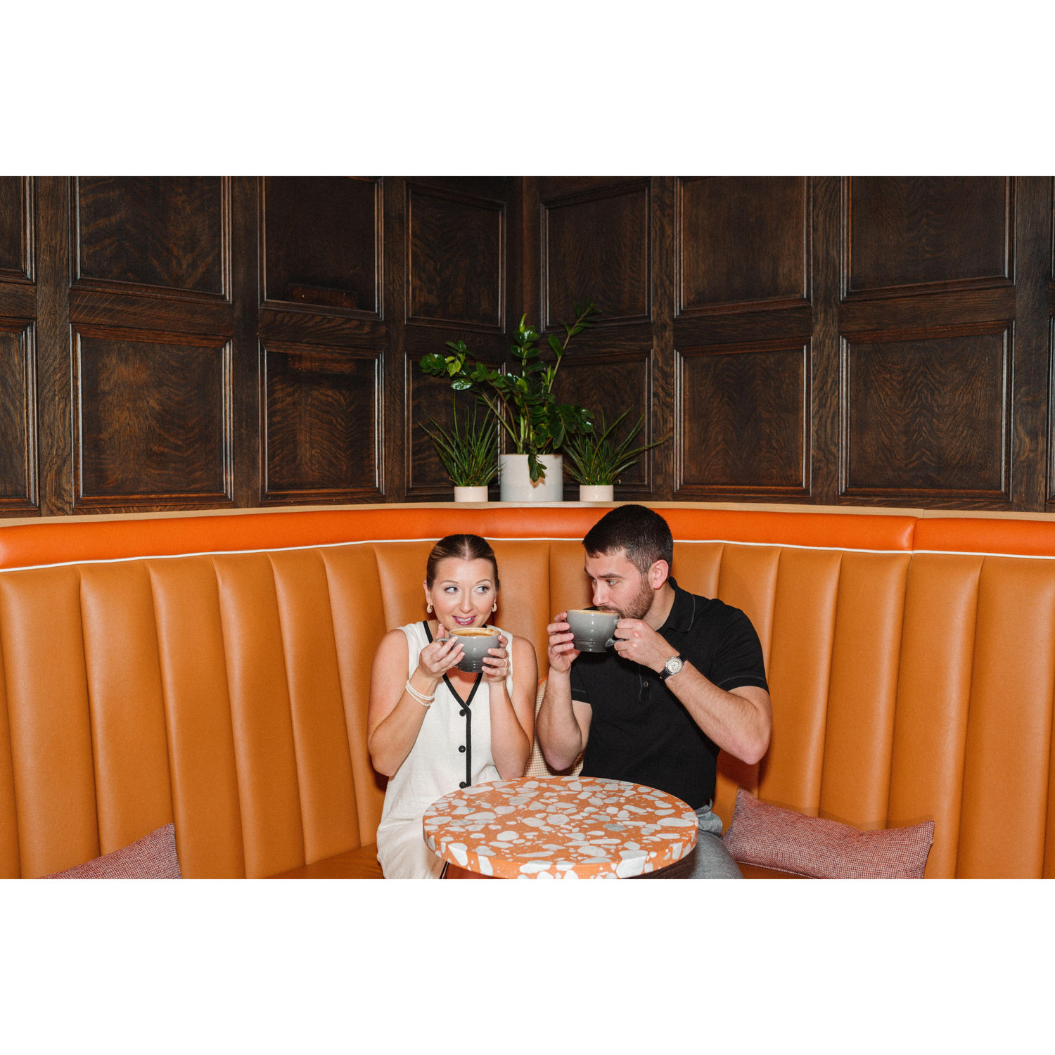 3/11/25 Engagement photos (highly recommend a visit to Good Press Coffee Shop in STL)