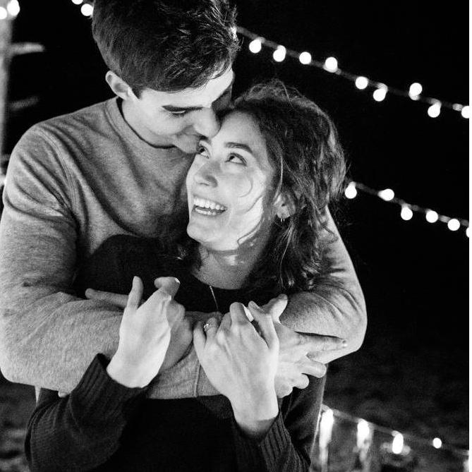 Crazy, surreal, overwhelming joy. Engaged! / Photo Credit: Sarah Orsag