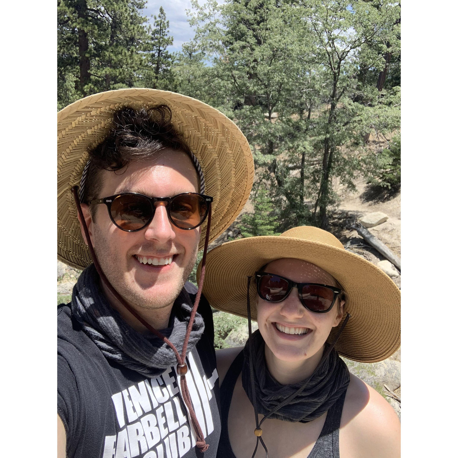 The first (and only) time we went to Big Bear. One of us... Drew... is afraid of bears🐻