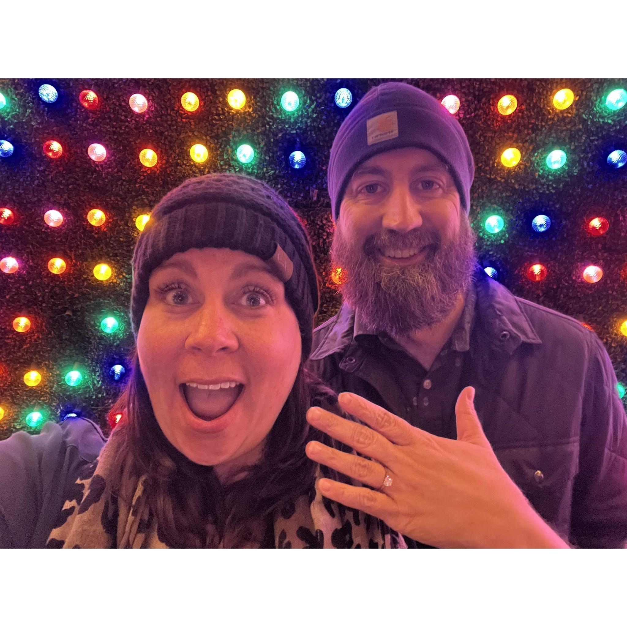 Freshly engaged