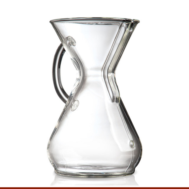 Eight Cup Glass Handle CHEMEX®