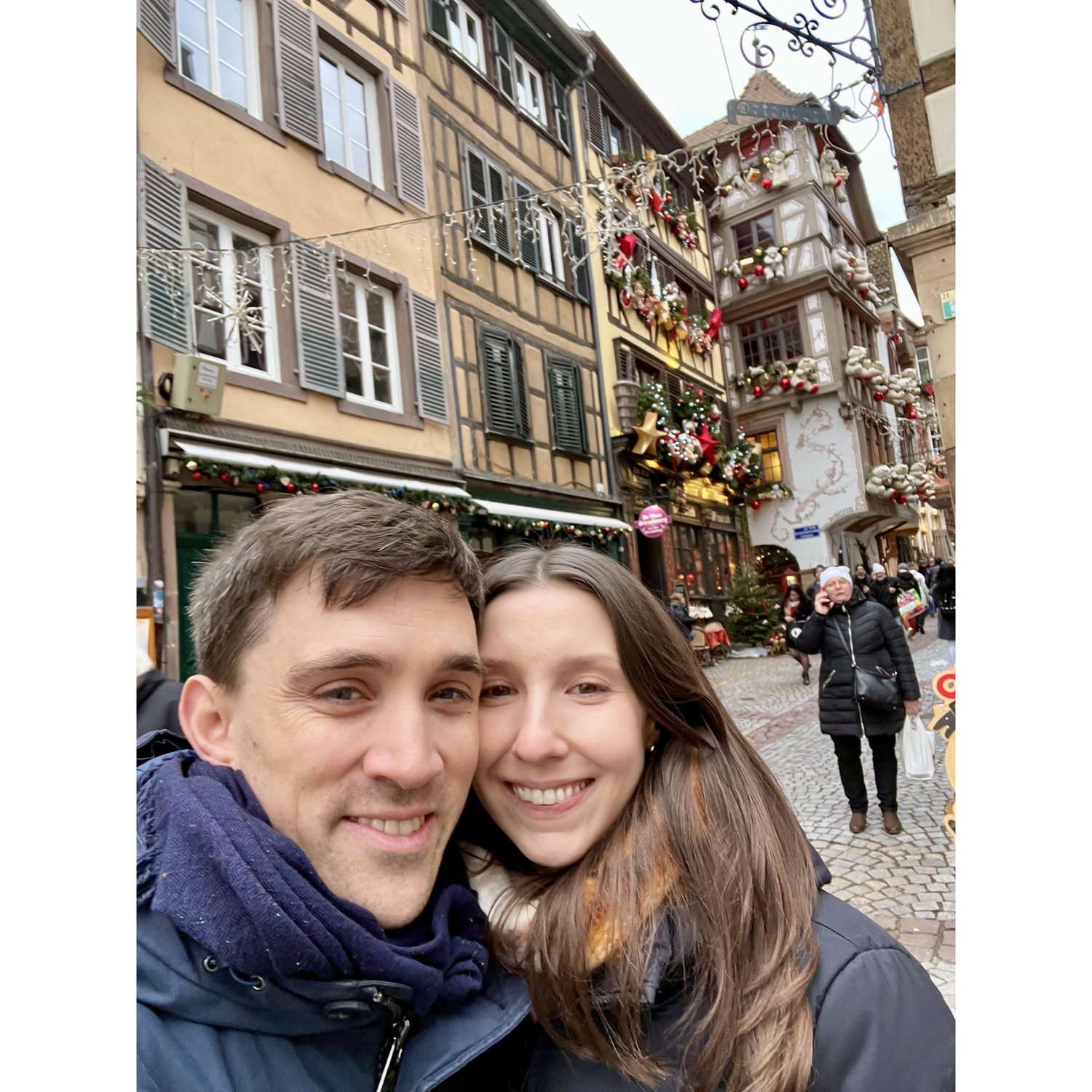 The famous Strasbourg Christmas market, December 2023