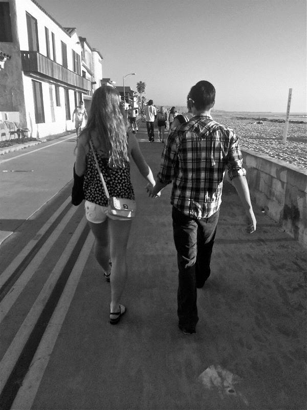 Our first walk in San Diego, March 19th, 2014