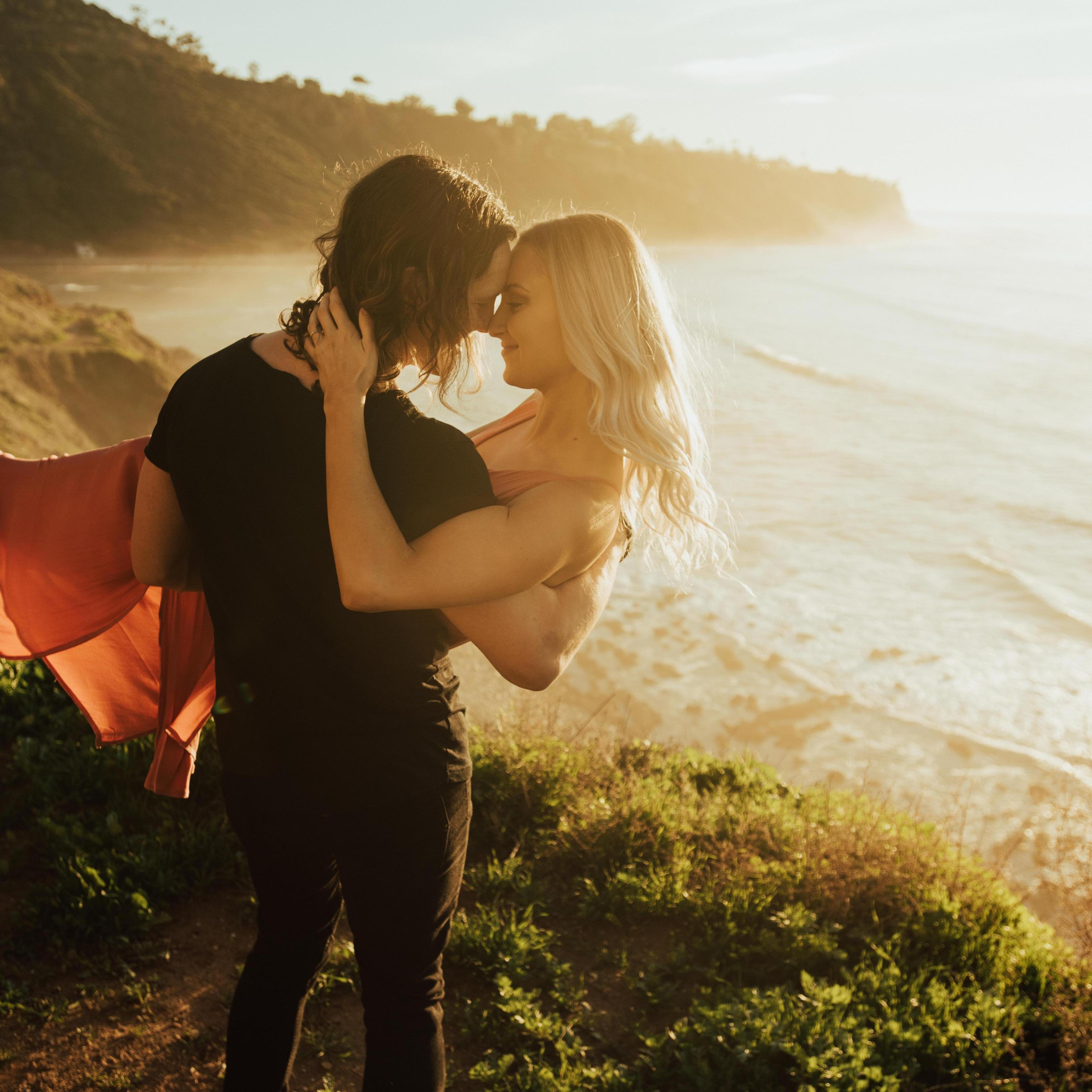 Our engagement photos in Palos Verdes