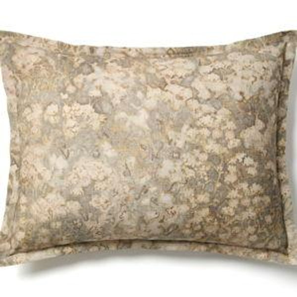 Abstract Hydrangea Duvet Cover & Shams - King/Cal. King, Vetiver Green