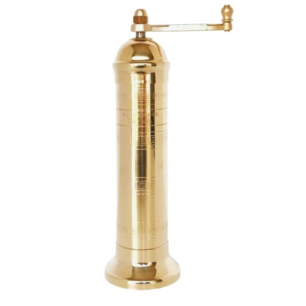 Alexander Home Original Greek Salt Mill, 8-Inch Brass