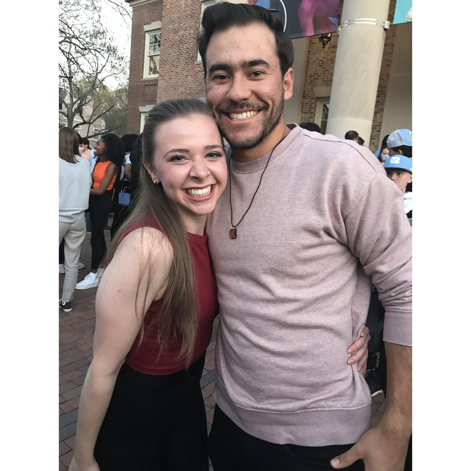 Gabe went to Grace's first dance showcase!