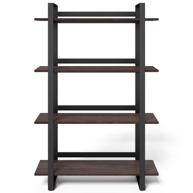Metal 4-Shelf Bookcase