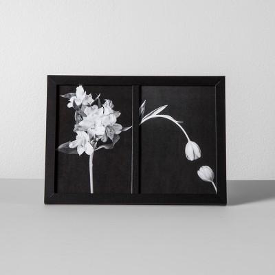 Thin Frame Holds 2 Photos Black 5"x7" - Made By Design™
