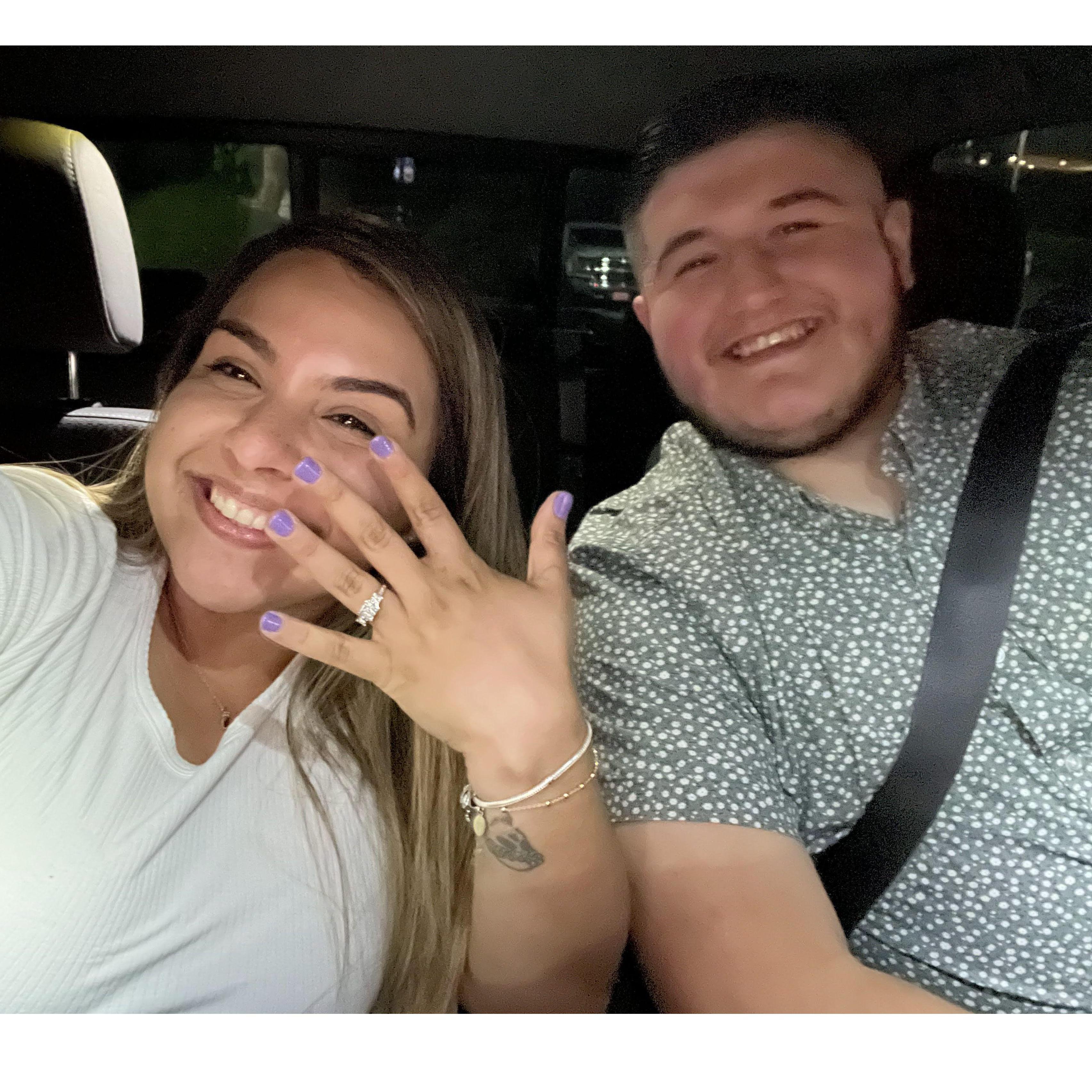 WE GOT ENGAGED. 5.9.22