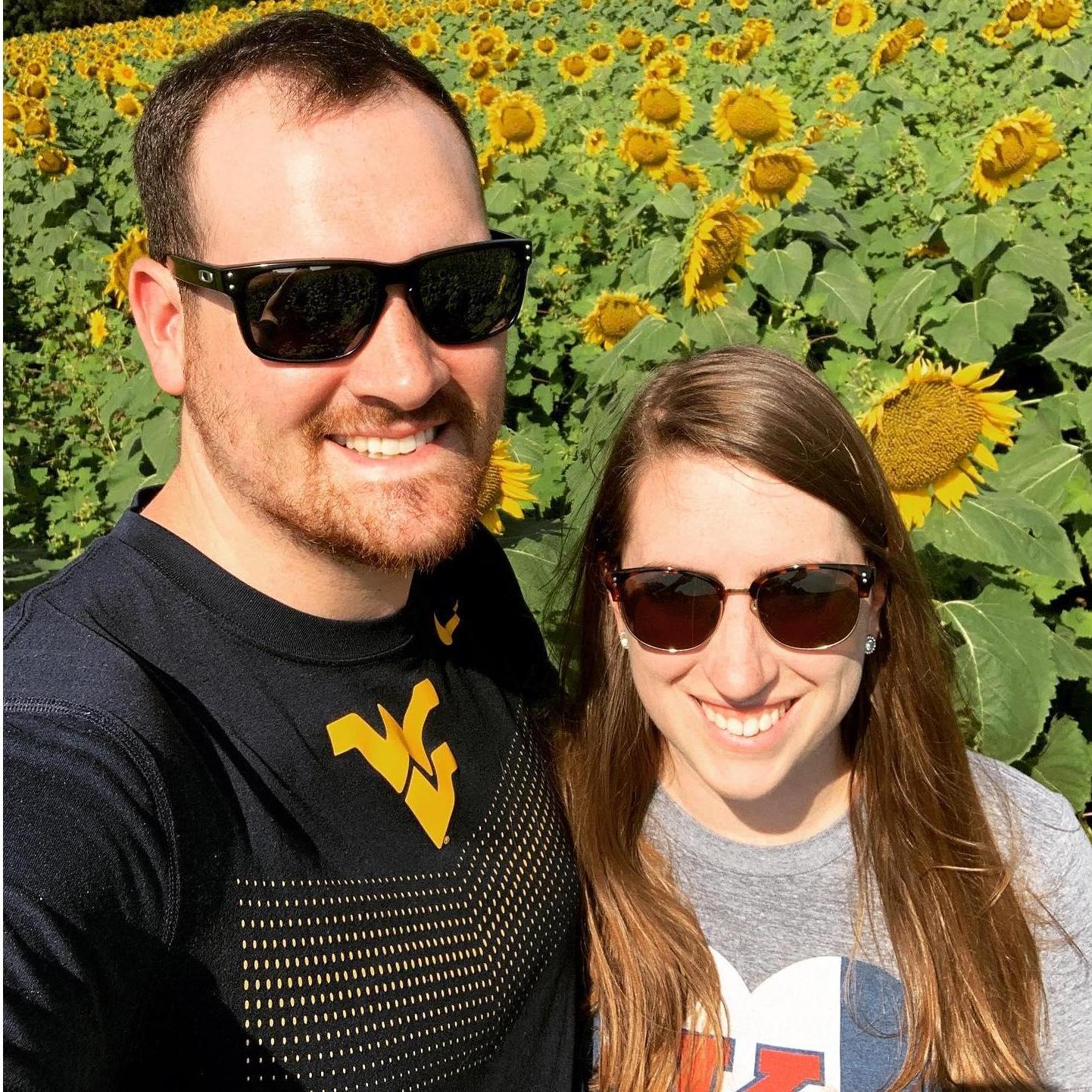 We had to make a pit stop in Lawrence, KS to get a photo with the most amazing sunflower field at Grinter Farms