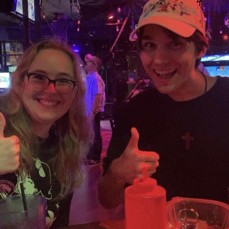 Our first date!
