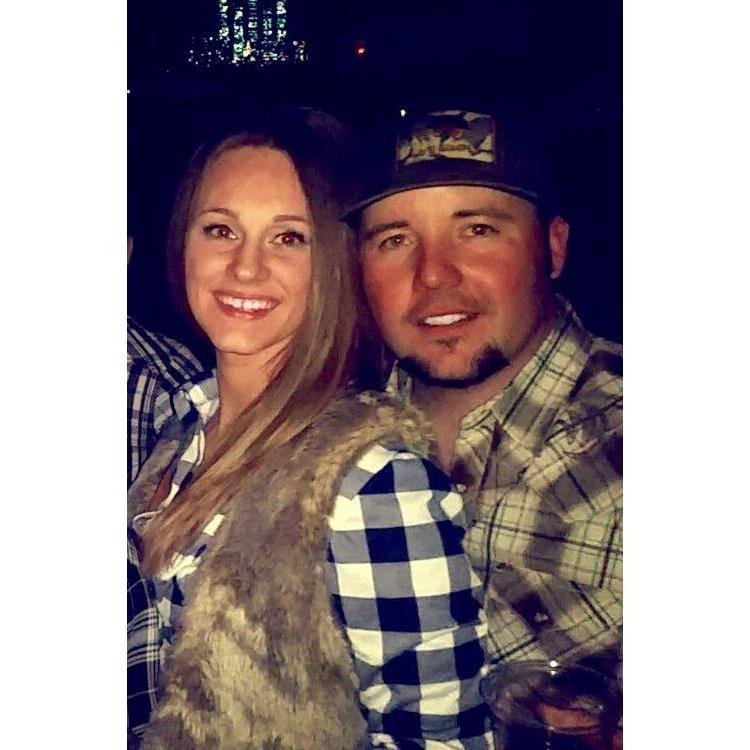 Our first picture as a "couple" after a concert!