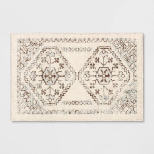 2'x3' Kensington Washable Persian Style Rug Cream - Threshold™