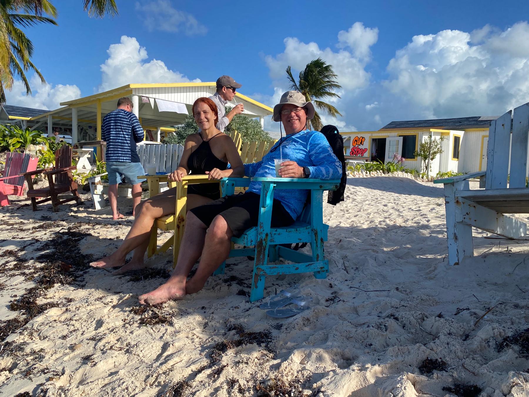 Cow Wreck Beach, Anegada! Taking all the beauty in. Relaxing Sailboat week celebrating Mike’s birthday and "surprised” engagement💍🎉Lobster feast after. Magical Sunset and lobsters @Sid's.