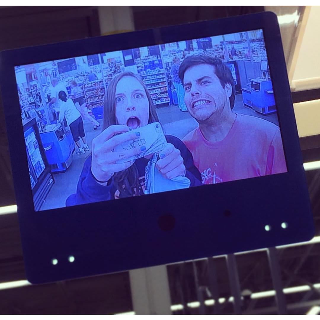 One of our first dates... about sums up our entire relationship.