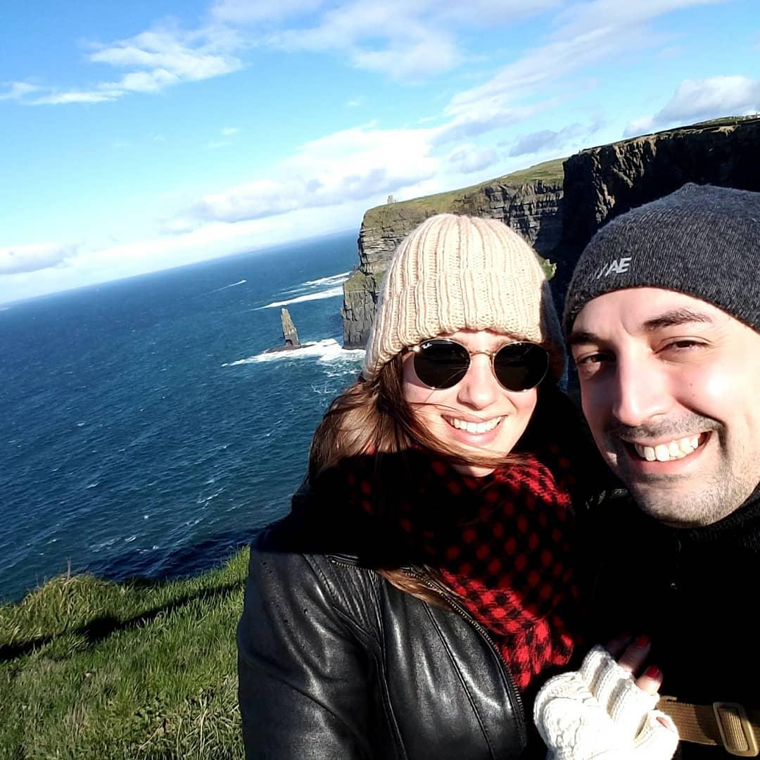 Cliffs of Moher, Ireland (October 2018)
The wind almost knocked Gerard off the cliff.