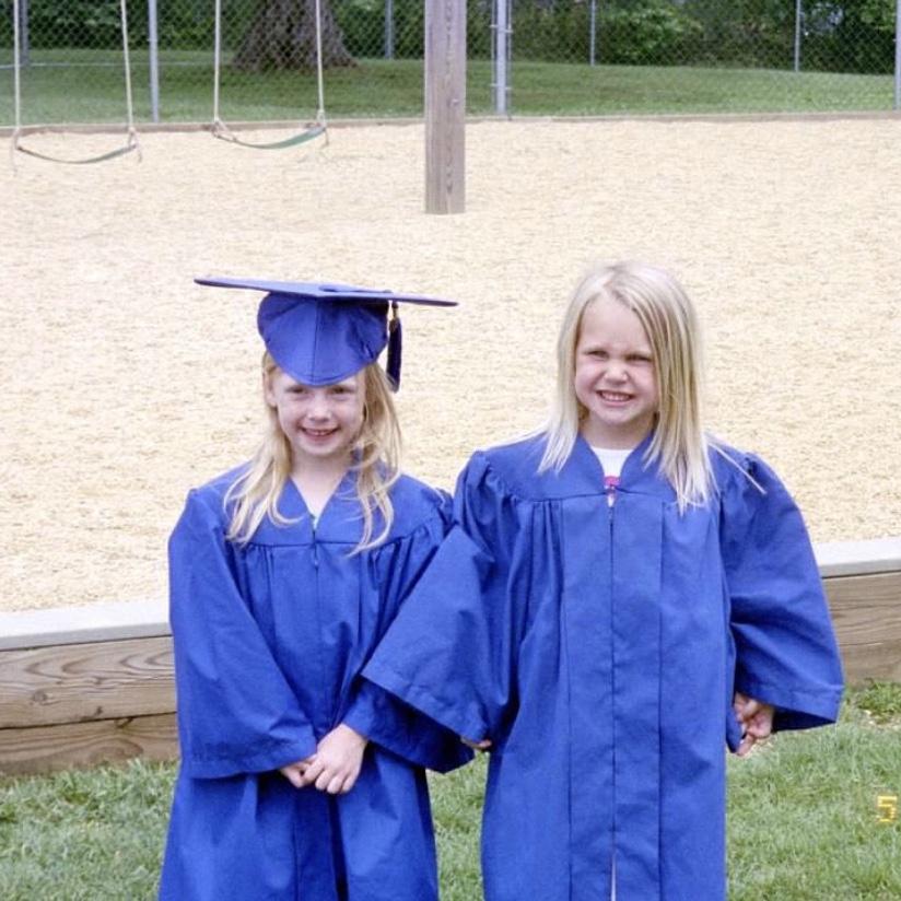 Jordan and Kennedy at Prep and Play graduation!