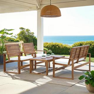 Ozark 4-Piece Outdoor Set with Cushions