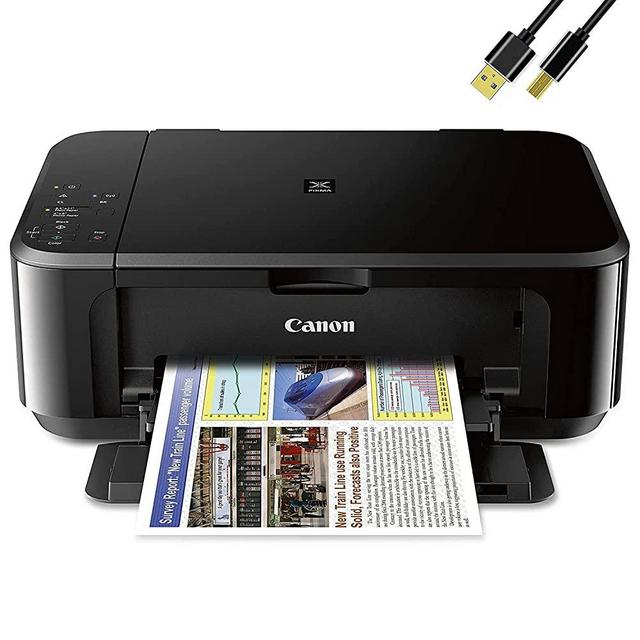 Bools Can-on Pixma MG362Series Wireless All-in-One Color Inkjet Printer, Scanner, fax, Copy USB Printer Cable