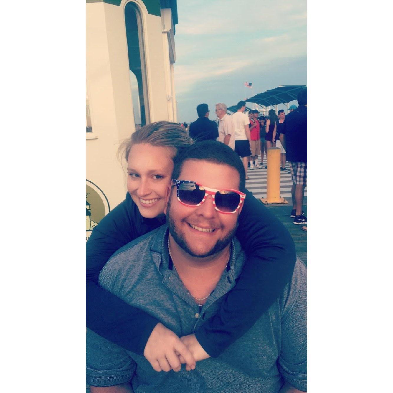 My favorite picture of us...Cape Cod 2016