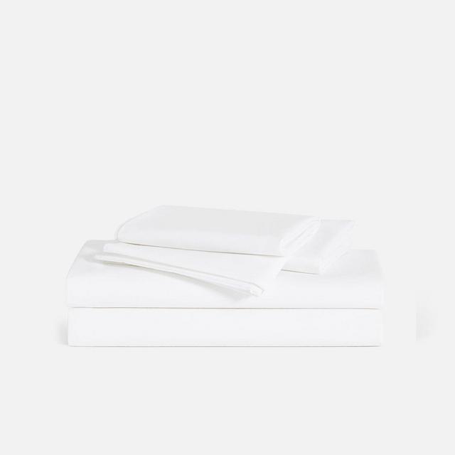 Classic Core Sheet Set - King Size - Solid White