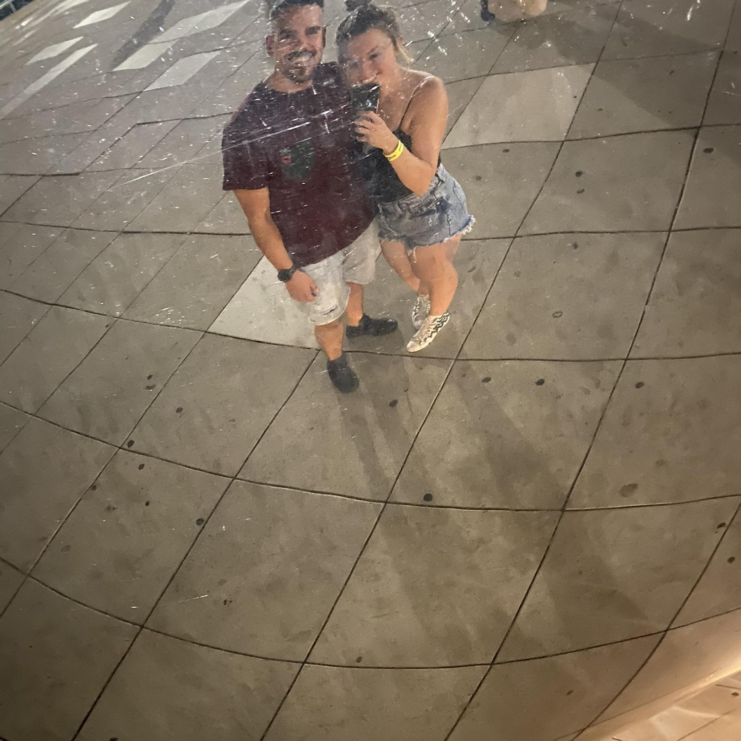 Our first trip together in Chicago