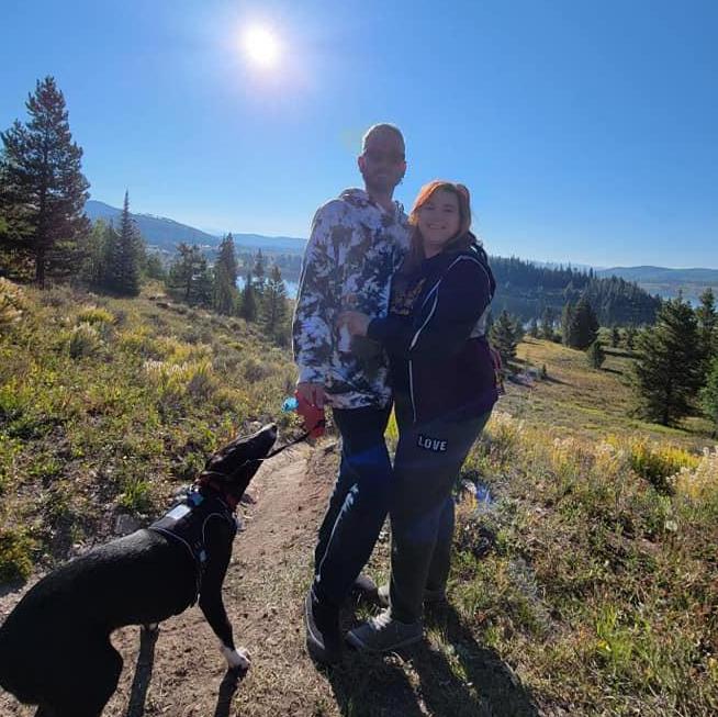 A late afternoon camping hike at steamboat lake