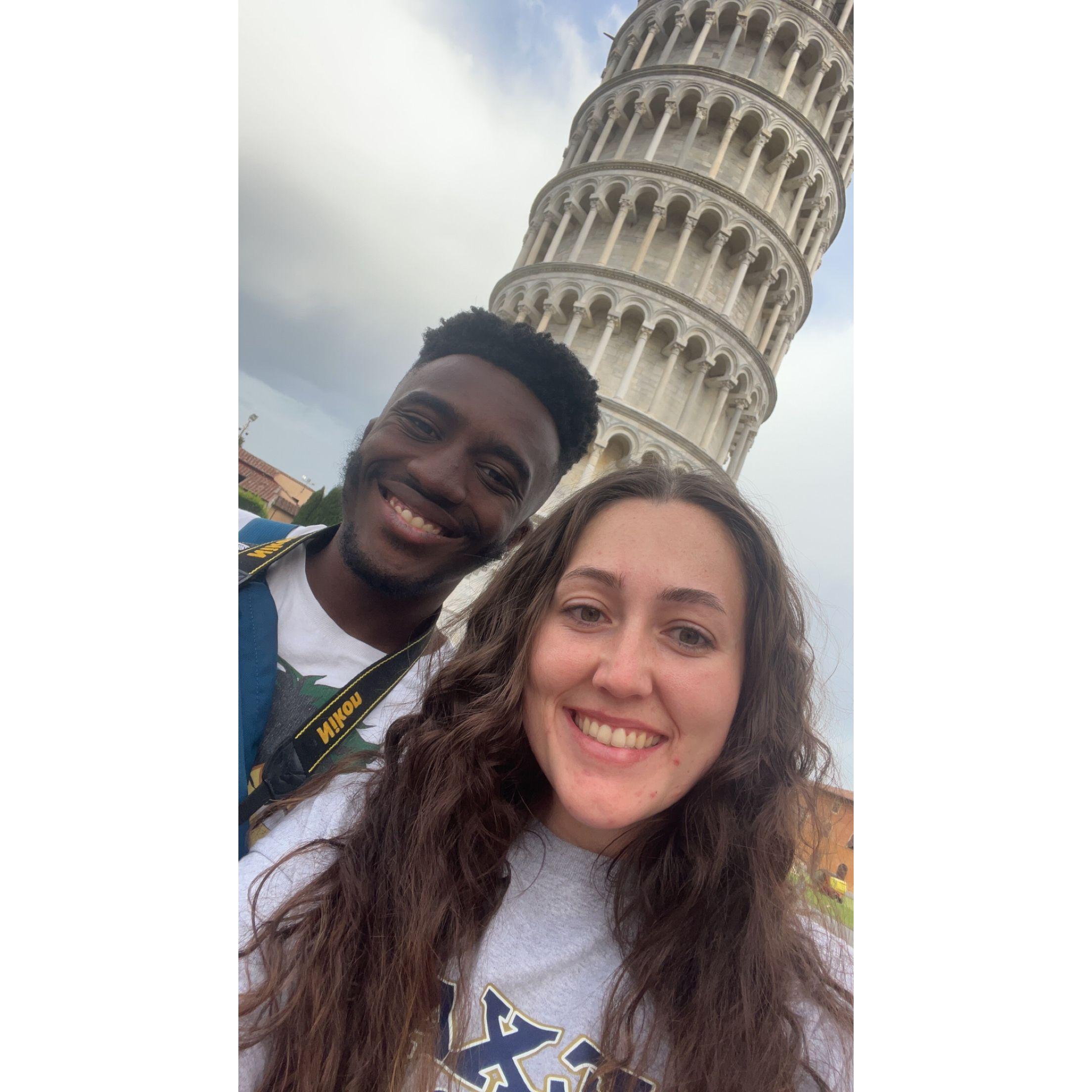 Danielle & Amon in Pisa, Italy