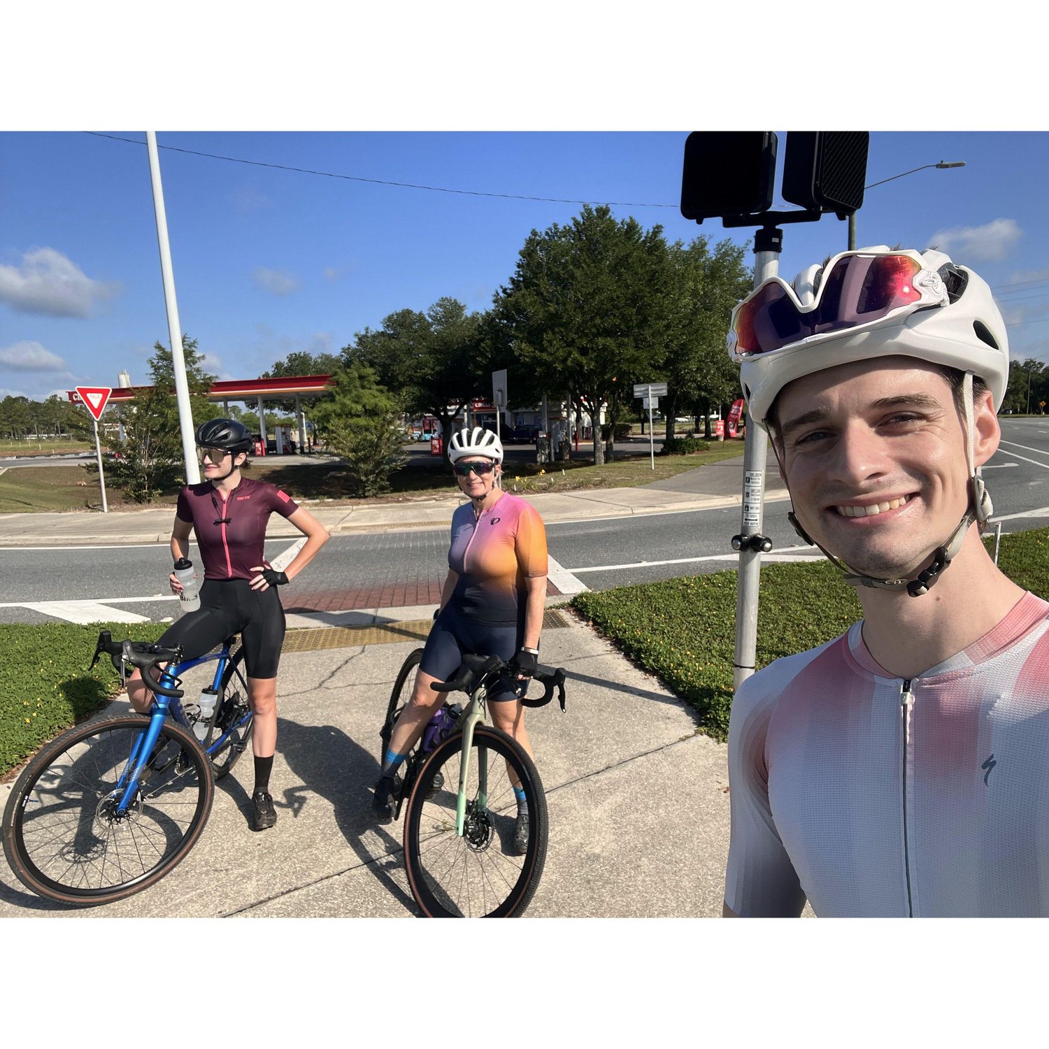 Riding with Will's mom! Summer 2024 when she and Tom visited Tallahassee.