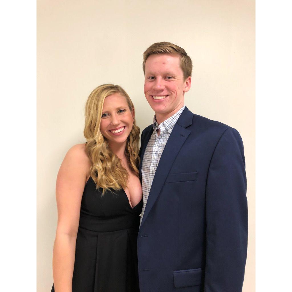 First picture Michaela & Davis have together. They were 18 years old, about to attend "Prez Ball"