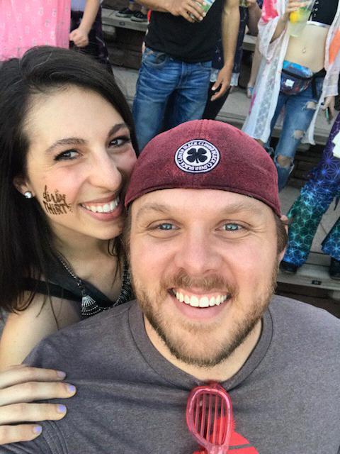 Celebrating Jenna's Dirty Thirty at Red Rocks Amphitheater with Big Wild