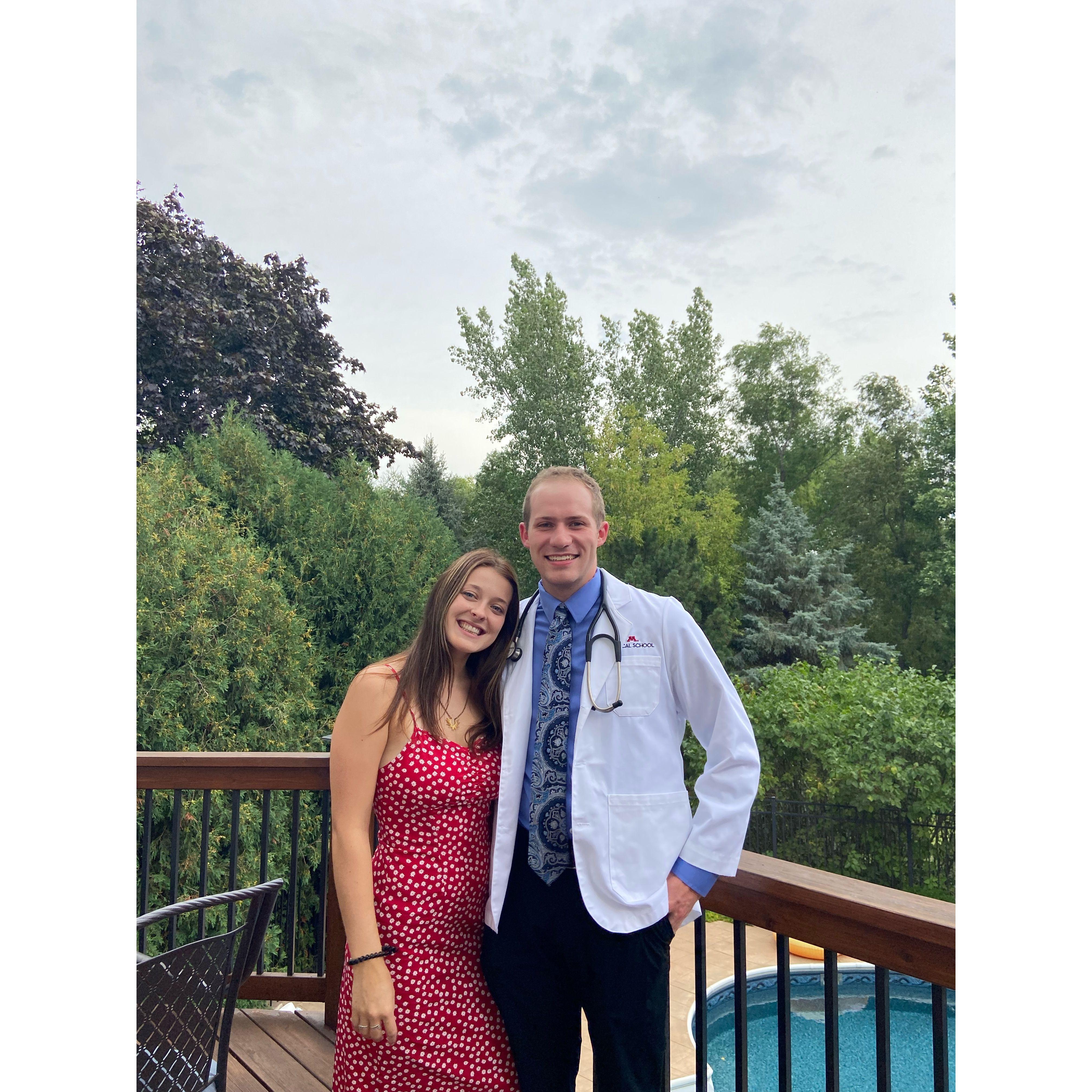 White coat ceremony August 2021