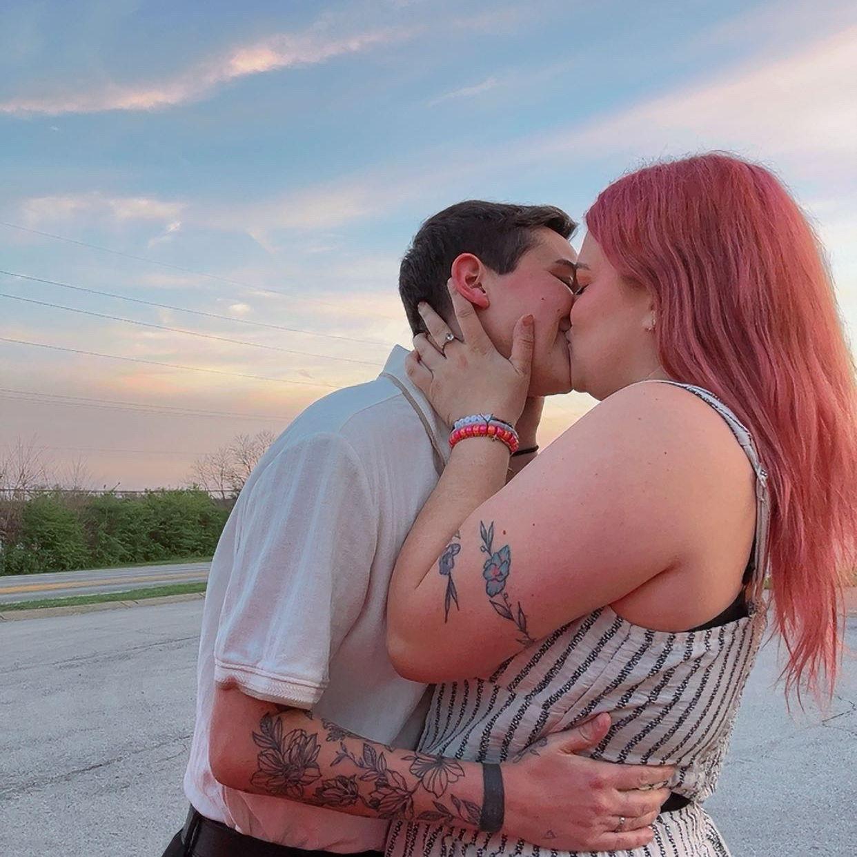 A kiss that felt like magic.