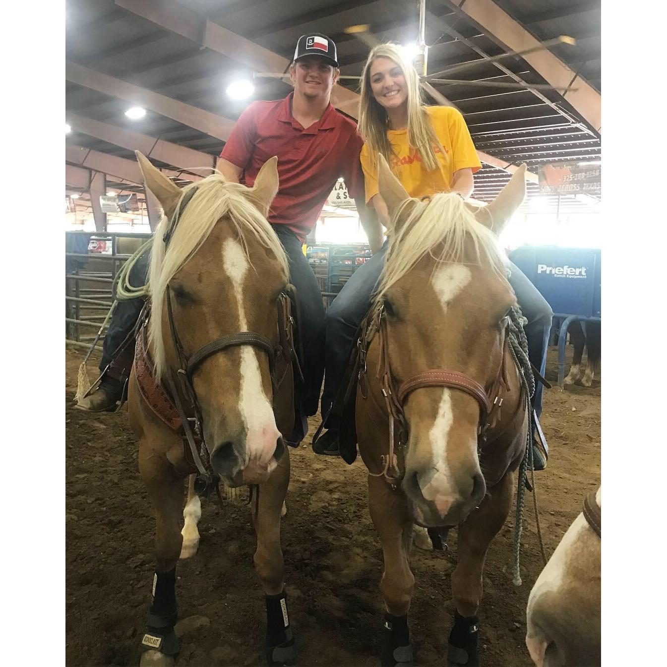 How we spend most weekends..Roping!!