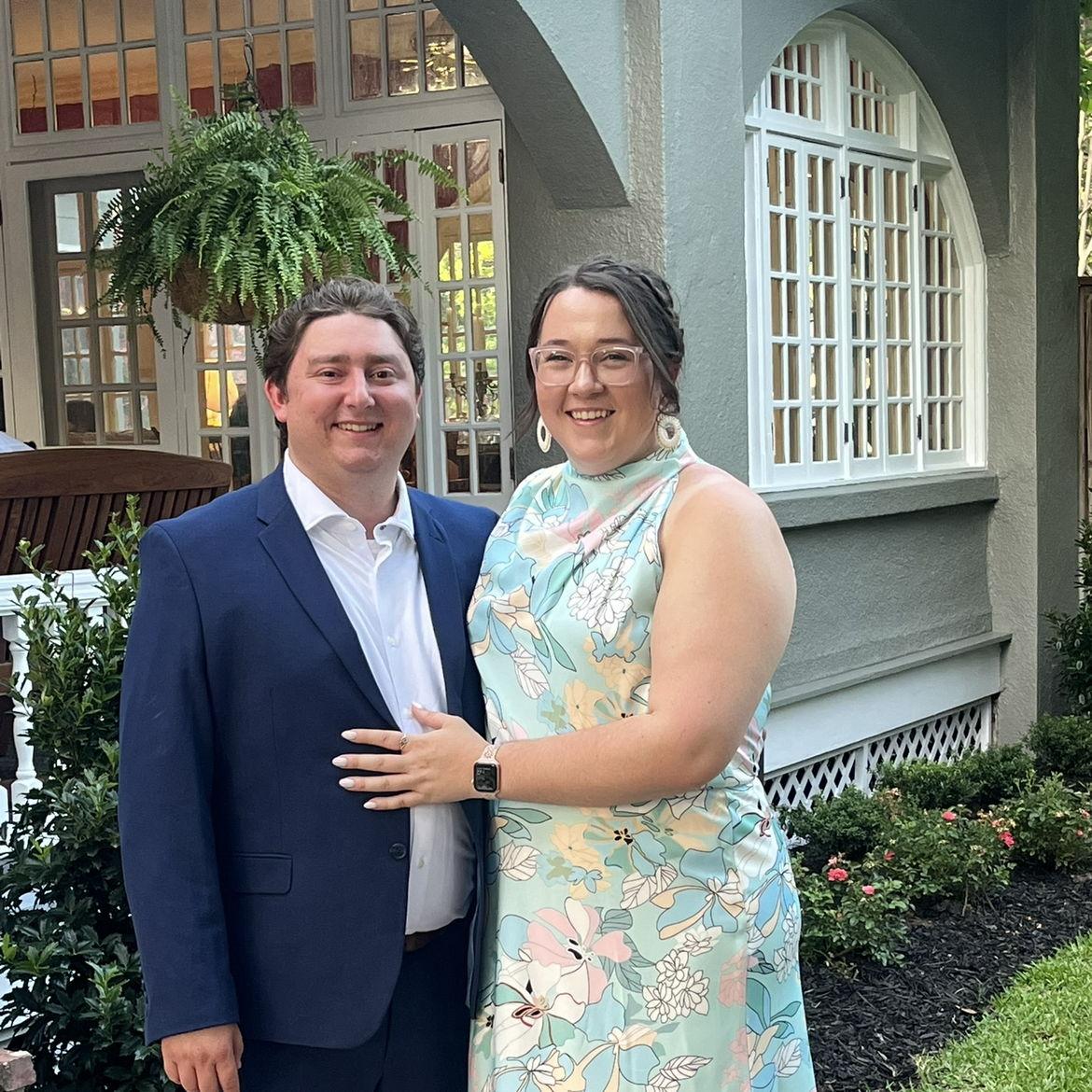 The LeBlanc engagement party.