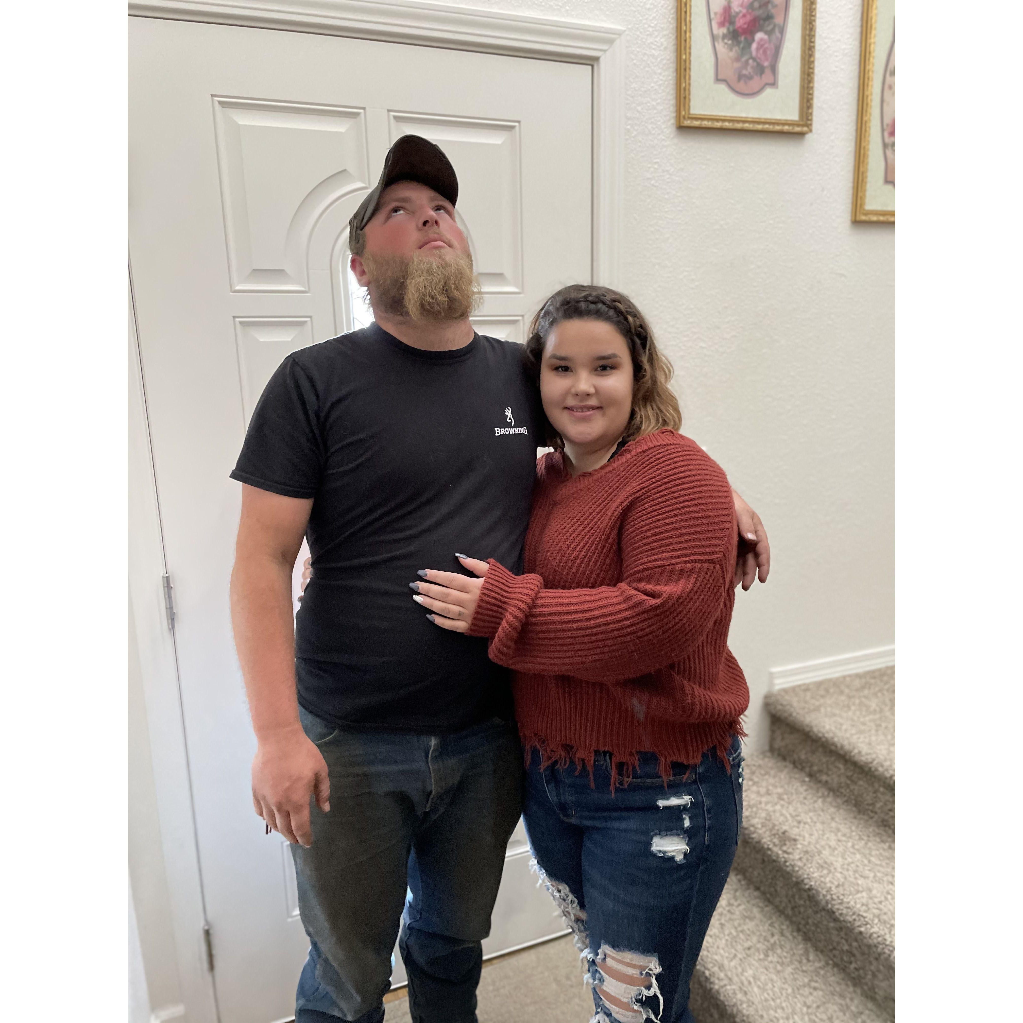 First Thanksgiving together.