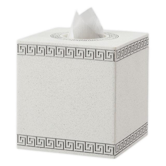 Wamsutta® Sheffield Boutique Tissue Box Cover in Peyote