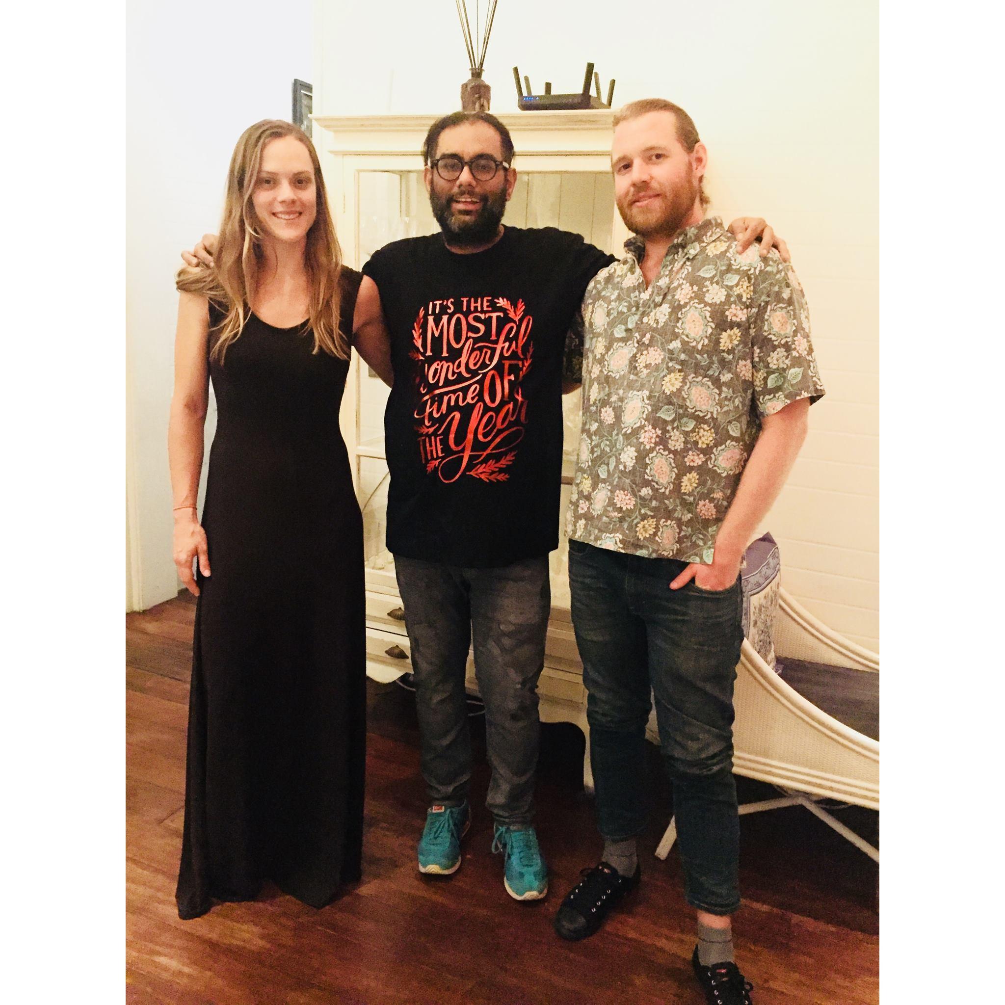 2017 - With Chef Gaggan at his amazing restaurant in Bangkok, Thailand.