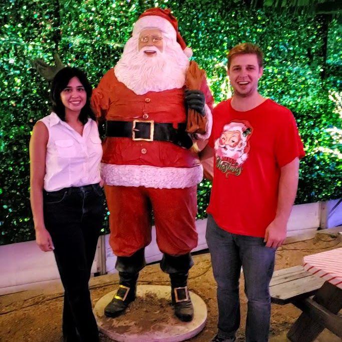 Christmas bar crawl